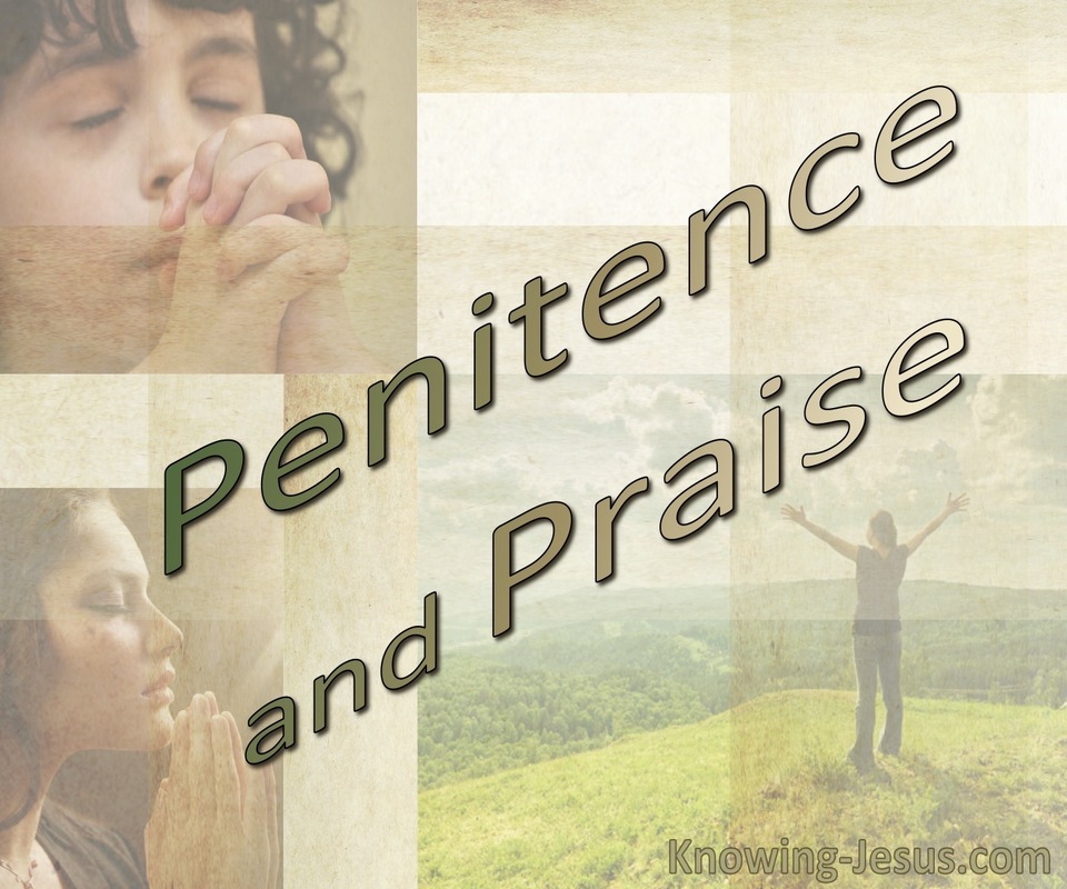 Penitence And Praise (devotional)07-29 (sage)